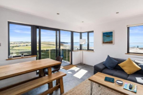 Modern balcony property, Sea views over Newgale